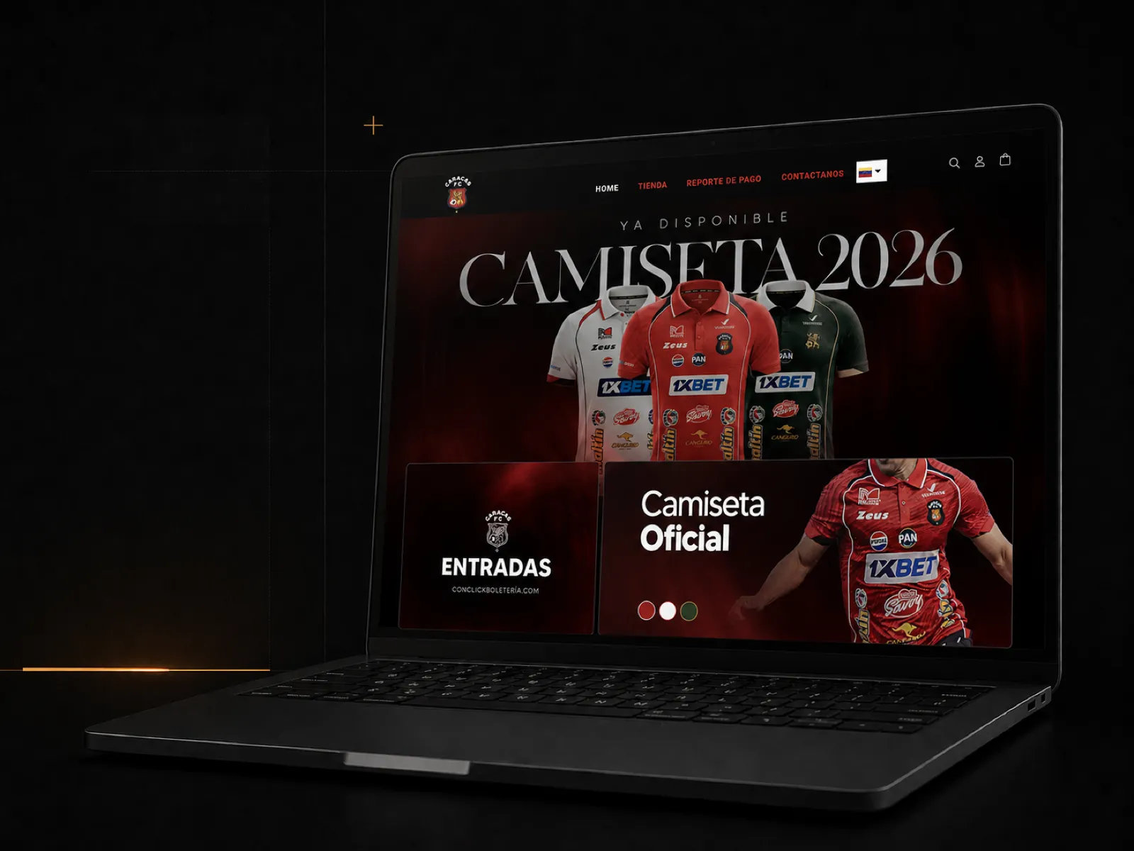 KeyCore case study for Caracas Fútbol Club